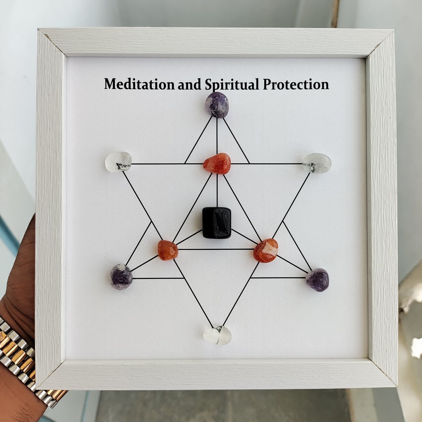 Authentic Stones Showpiece | Spiritual & Religious