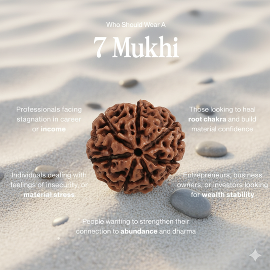 7 मुखी रुद्राक्ष | धन और स्वास्थ्य