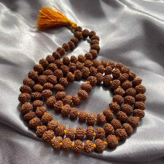 7 Mukhi 108 Beads Neck Mala ( Indonesian )