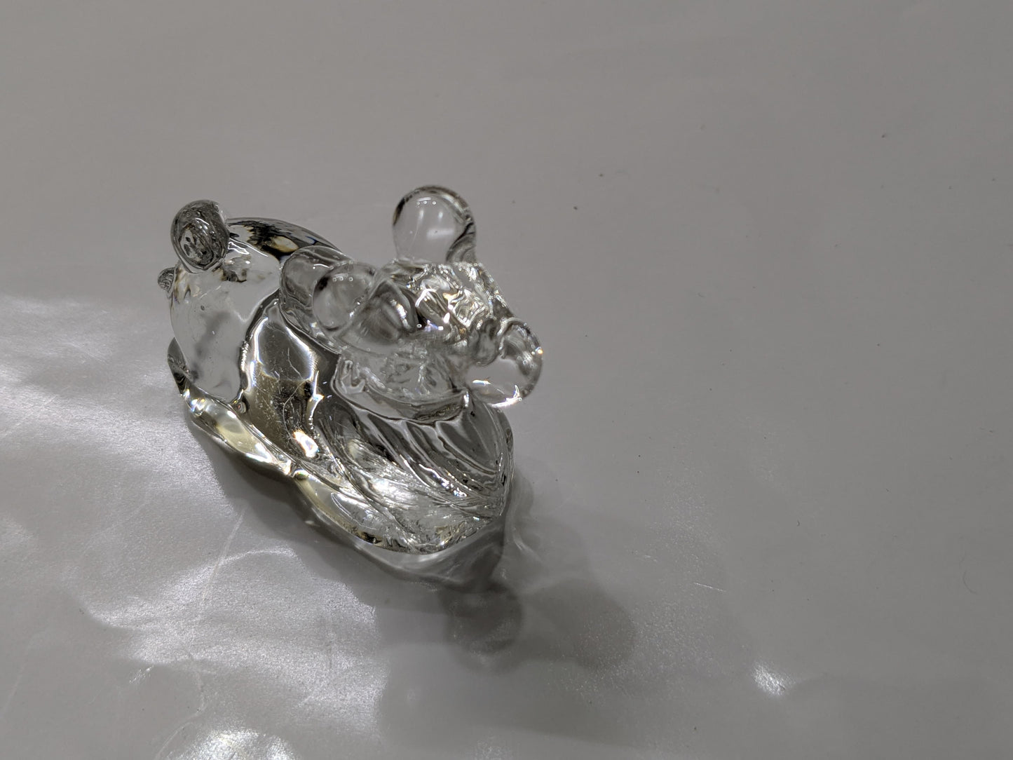 Divine Aura Glass Energy Set – Shivling, Shree Yantra, Nandi & Tortoise ( 2 Inches Approx )